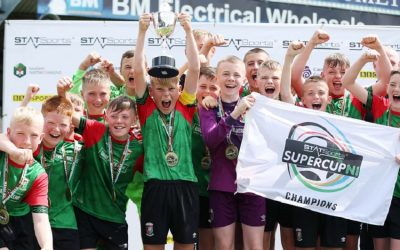 Kids Kick On in STATSports SuperCupNI 2022