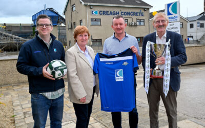 Creagh Concrete signs multi-year partnership with Budget Energy SuperCupNI