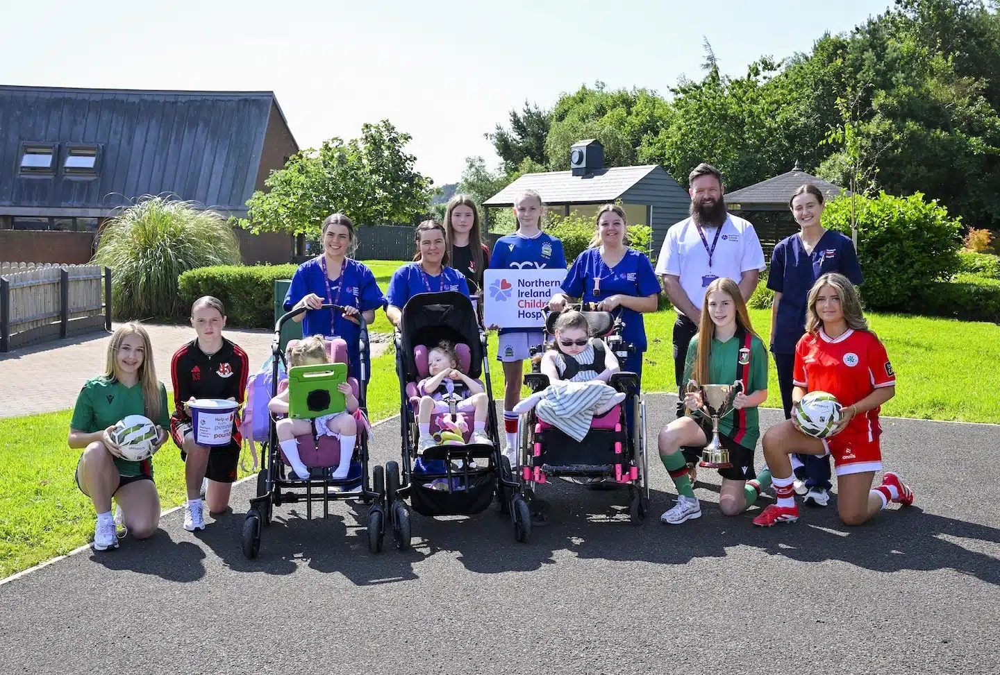 Northern Ireland Children’s Hospice Official Charity Partner for the The Budget Energy SuperCupNI 2026 tournament.