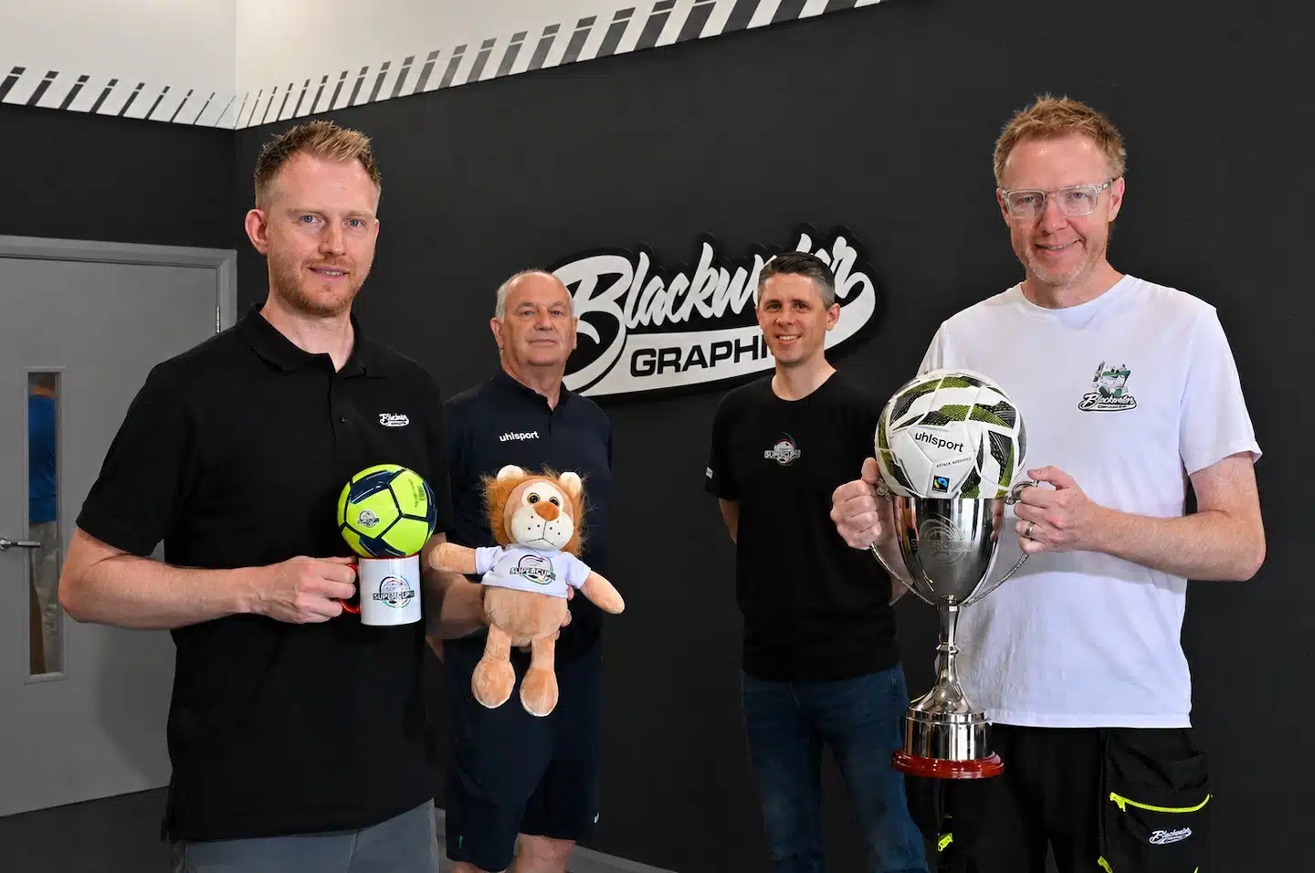 Blackwater Graphics x SuperCupNI Team and Merchandise
